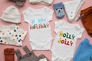 Christmas Santa Hat Display Font, a Sans Serif Font by Adalin Shop (Thumbnail 6 of 7)