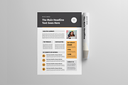 Business One Pager | Canva & MS Word, a Flyer Template by Leaflove (Thumbnail 4 of 5)