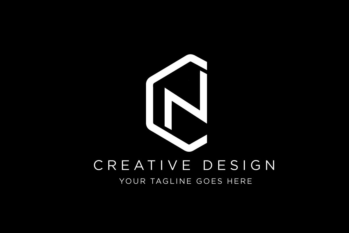 Minimal Letter CN Logo Design, a Branding & Logo Template by SaaDesigns