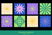 Retro Spiral Pattern Collection, a Background Graphic by Unique Design Team (Thumbnail 2 of 3)