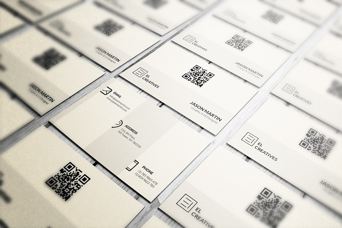 Simple Metro Business Card, a Business Card Template by bouncy (Photo 3 of 4)
