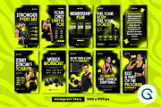 Fitness & Gym Social Media Template, a Social Media Template by Geelator Studio (Thumbnail 3 of 4)
