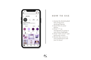 20 Solid Color Purple Instagram Icon