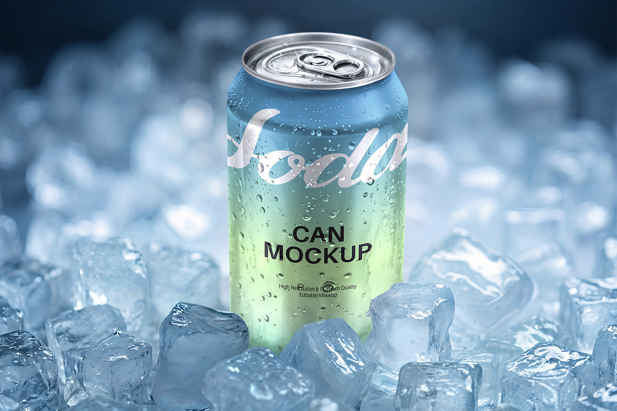Soda Can Mockup Bundle, a Packaging Mockup by graphypix (Photo 5 of 14)