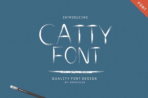 Catty Font preview 4