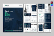 Business Plan Template, a Brochure Template by BrandPacks (Thumbnail 1 of 5)