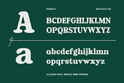Golpherd – Classic Bold Display Font, a Serif Font by Drizy (Thumbnail 3 of 10)