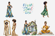 Fresh Start New Chapter Clipart, a Person Illustration by Tanya Kart (Thumbnail 3 of 12)
