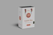 Laundry Bag Mockup, an Advertising Mockup by Pexelcorner (Thumbnail 5 of 5)