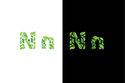 Eco letter set, a Decorative Illustration by airunreal (Thumbnail 20 of 33)