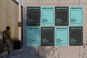 Urban Poster Vol.03 - Mockup VR