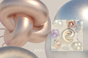 CHROMIUM - 3D Shapes Backgrounds, a Background Graphic by SCHÉRI (Thumbnail 15 of 16)