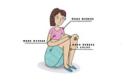 Markers brushes for Procreate, a Brush Add-On by JuliyArt (Thumbnail 7 of 8)