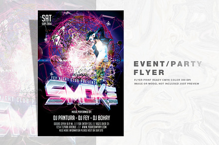 Smoke Party Flyer