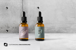 Essential Oil Packaging Mockup