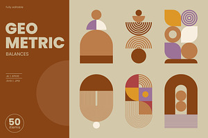 Geometric Balances, an Object Graphic by Léo Alexandre