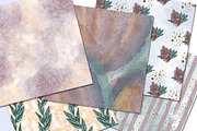 Mauve Pastel Abstract Paper Set, a Pattern Graphic by TWG Designs (Thumbnail 2 of 3)