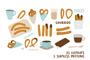 Chocolate and churros, an Object Graphic by Popova (Thumbnail 2 of 4)