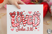 Christian Valentine Png, Loved John, an Illustration by Designking (Thumbnail 1 of 6)