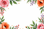 Elegant Floral Corner Frame Clipart, an Illustration by BIPLOB EXPERT (Thumbnail 2 of 14)