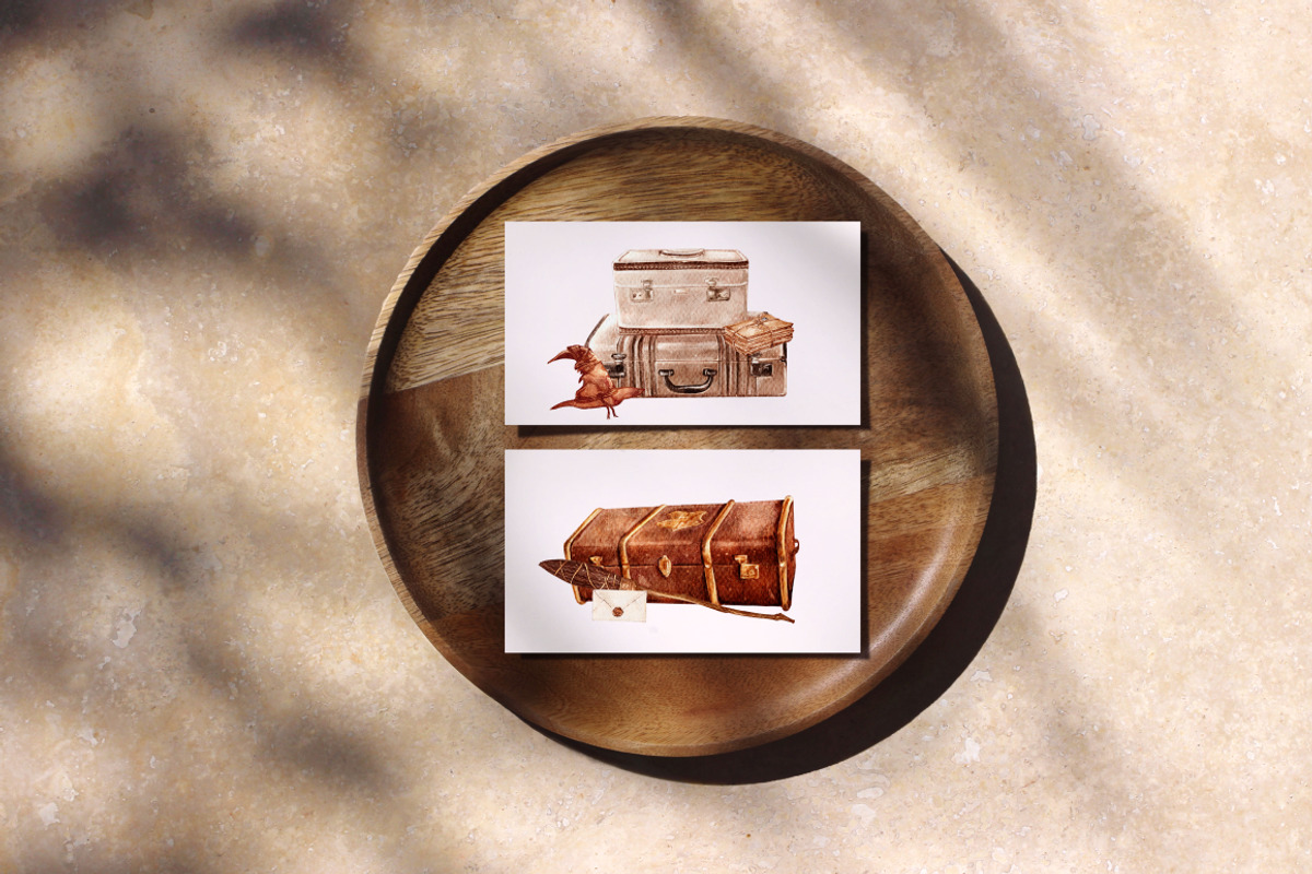 Wizarding World Watercolor set, a Decorative Illustration by Yakovleva Margarita (Photo 8 of 20)
