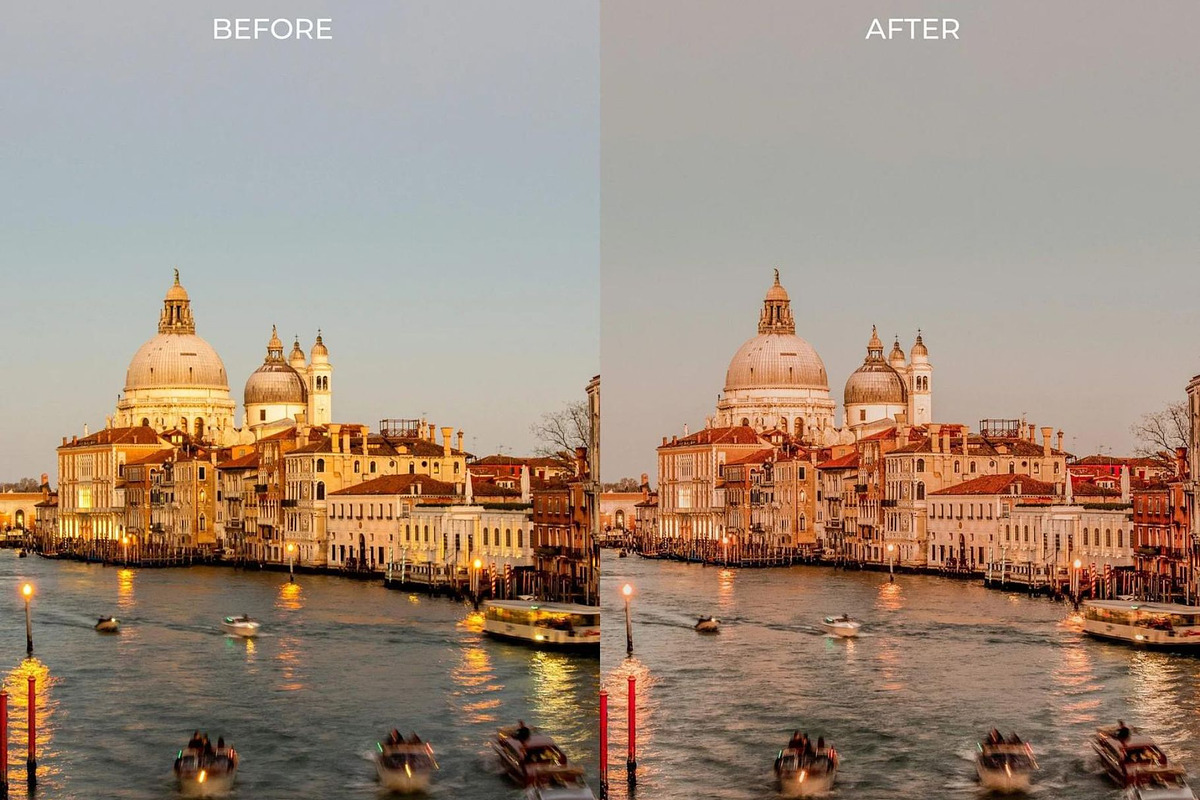5 VENICE LIGHTROOM PRESETS, an Action Add-On by Emma Kate Creative (Photo 3 of 10)
