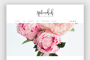 Splendid Wordpress Theme, a WordPress Template by brave + beautiful designs (Thumbnail 1 of 5)
