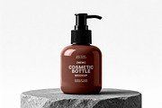 Stubby Shower Gel Bottle Mockup, a Packaging Mockup by Design Squad (Thumbnail 4 of 4)