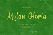 Mylan Gloria, a Handwritten Font by Get Studio (Thumbnail 1 of 10)