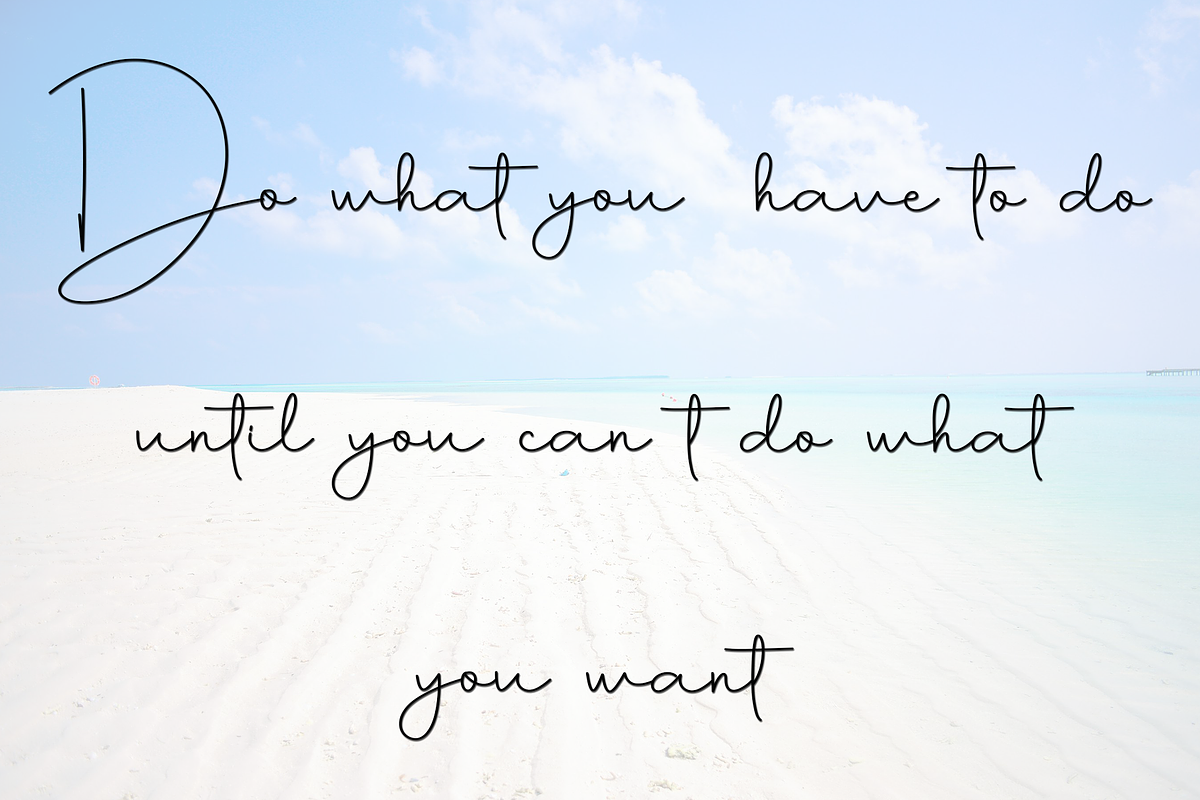 Jackson Writing, a Handwritten Font by FreshTypeINK (Photo 8 of 8)