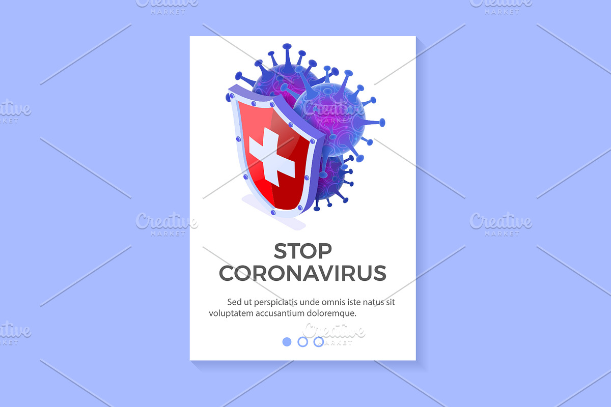 Covid-19 Stop 2019-nCoV Coronavirus, a Healthcare Illustration by TAlex (Photo 2 of 4)