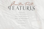 Anetha Faith Signature Font Duo, a Serif Font by Anxiety Studio (Thumbnail 4 of 16)