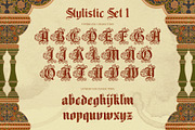 Old Master Typeface, a Blackletter Font by alit design (Thumbnail 5 of 17)