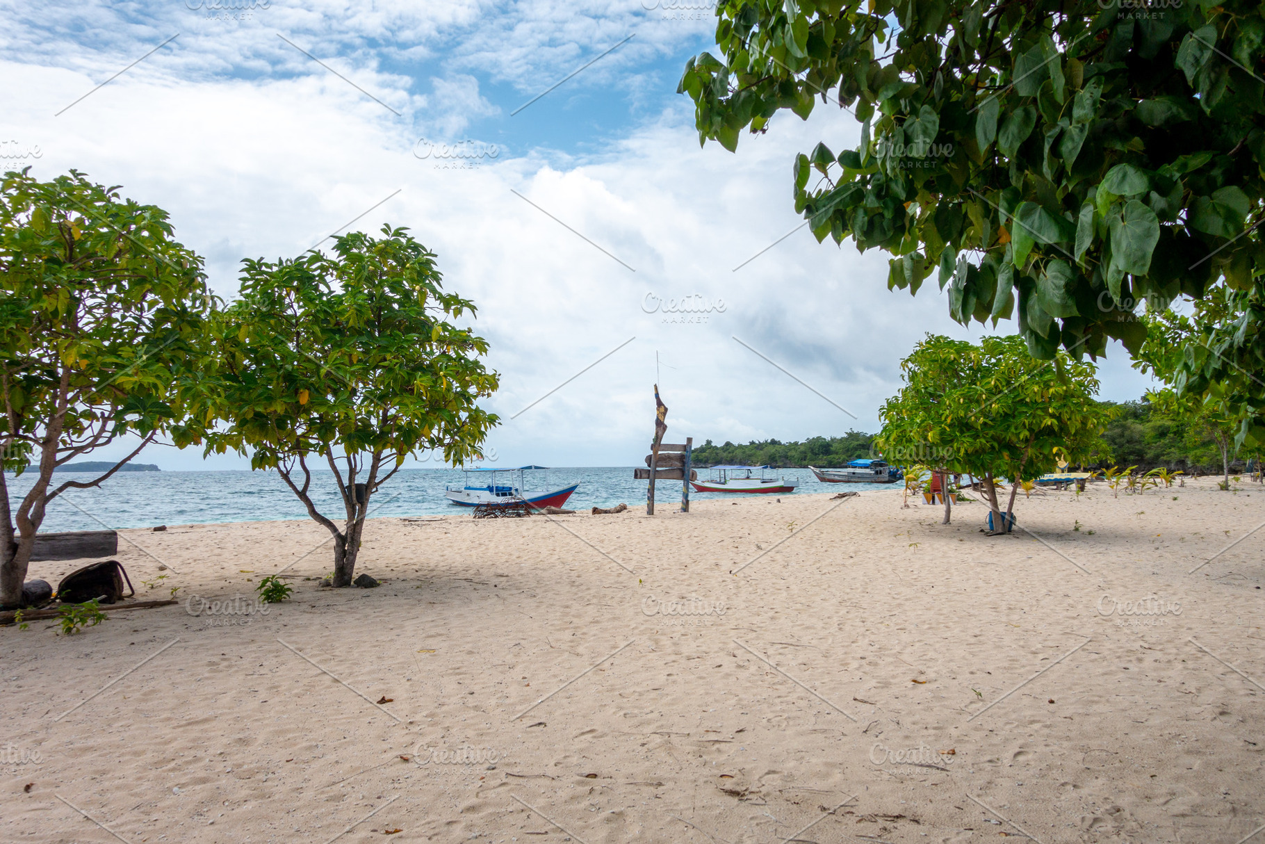 Sandy beach of Pulau Liukang Loe, Sulawesi, Indonesia, a Nature Photo by GoodGoods