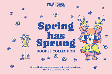 Spring Has Sprung Doodle Collection