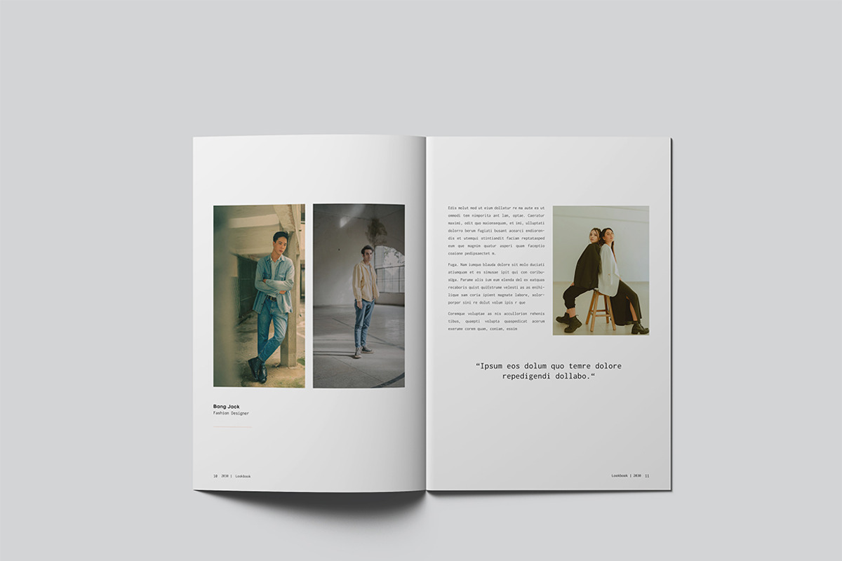 Fashion Lookbook Template, a Brochure Template by Alhaytar (Photo 6 of 12)