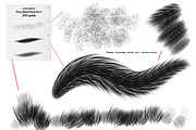 Procreate Furry Animal Brush Pack 1, a Brush Add-On by Artbykimmyw (Thumbnail 2 of 7)