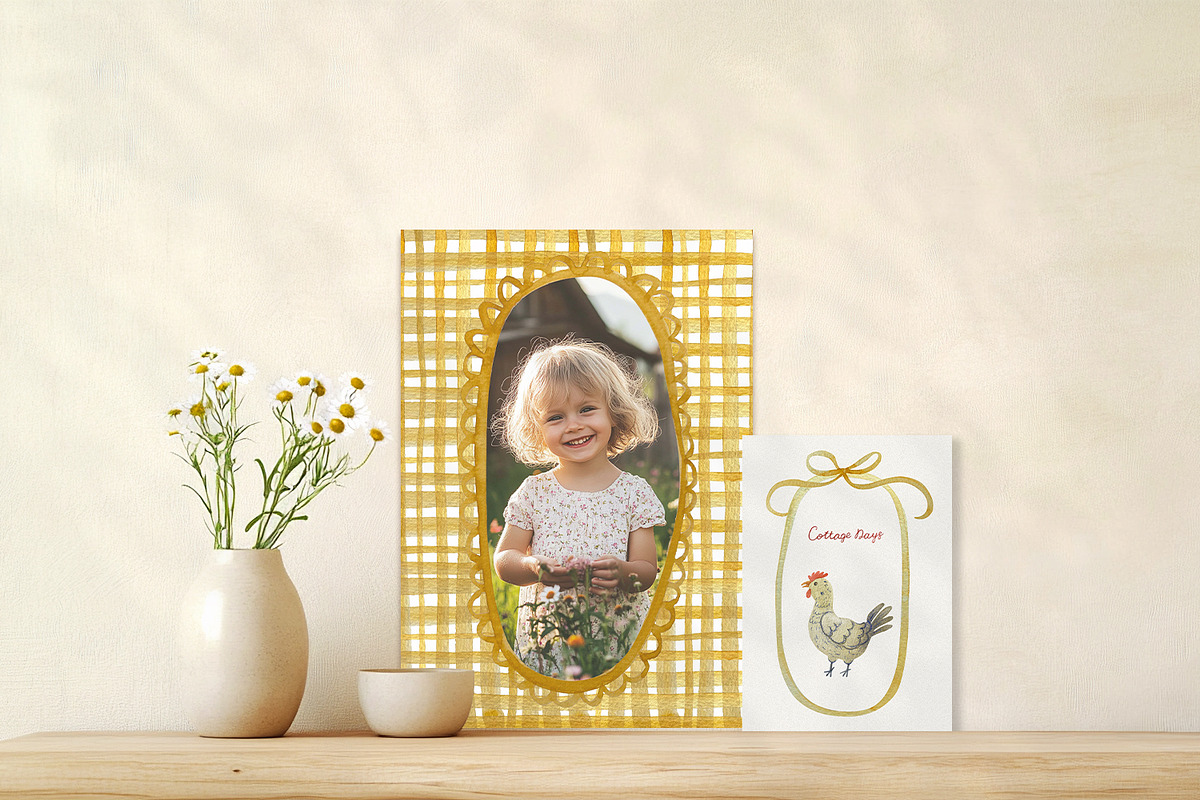 Country Cottage Charm Watercolor, a Decorative Illustration by Anna Druzhkova (Photo 22 of 32)