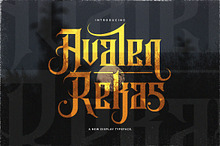 Avalen Rekas - Blackletter Font