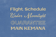 Sunset Palm; Vintage Fonts, a Handwritten Font by Eko Bimantara (Thumbnail 6 of 19)
