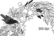 Wheel of Year. Vector art, a Seasonal Illustration by Nadia Murash (Thumbnail 3 of 3)