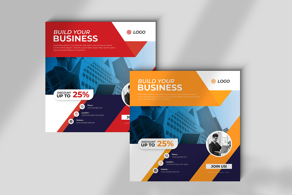 Business Promotion Banner Template, a Social Media Template by Spark_Creative (Photo 2 of 2)