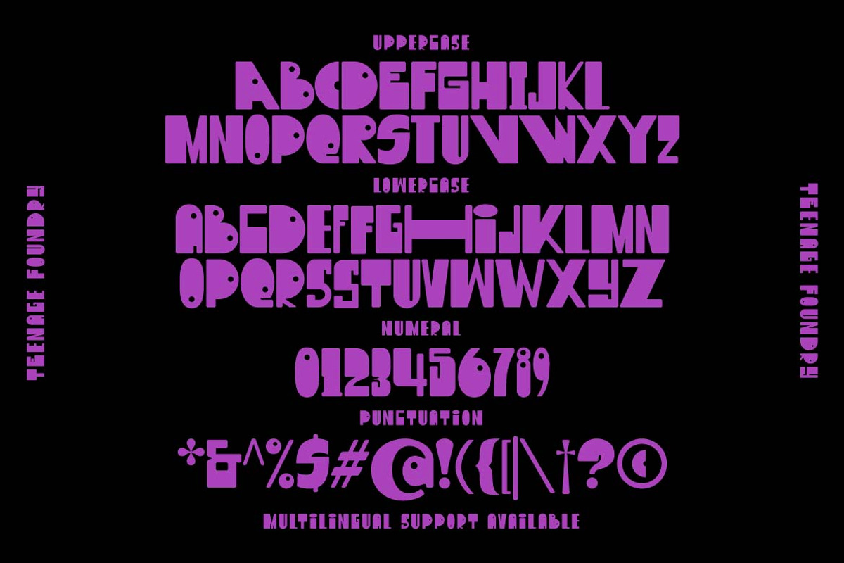TF Nukes, a Sans Serif Font by TeenageFoundry (Photo 8 of 11)