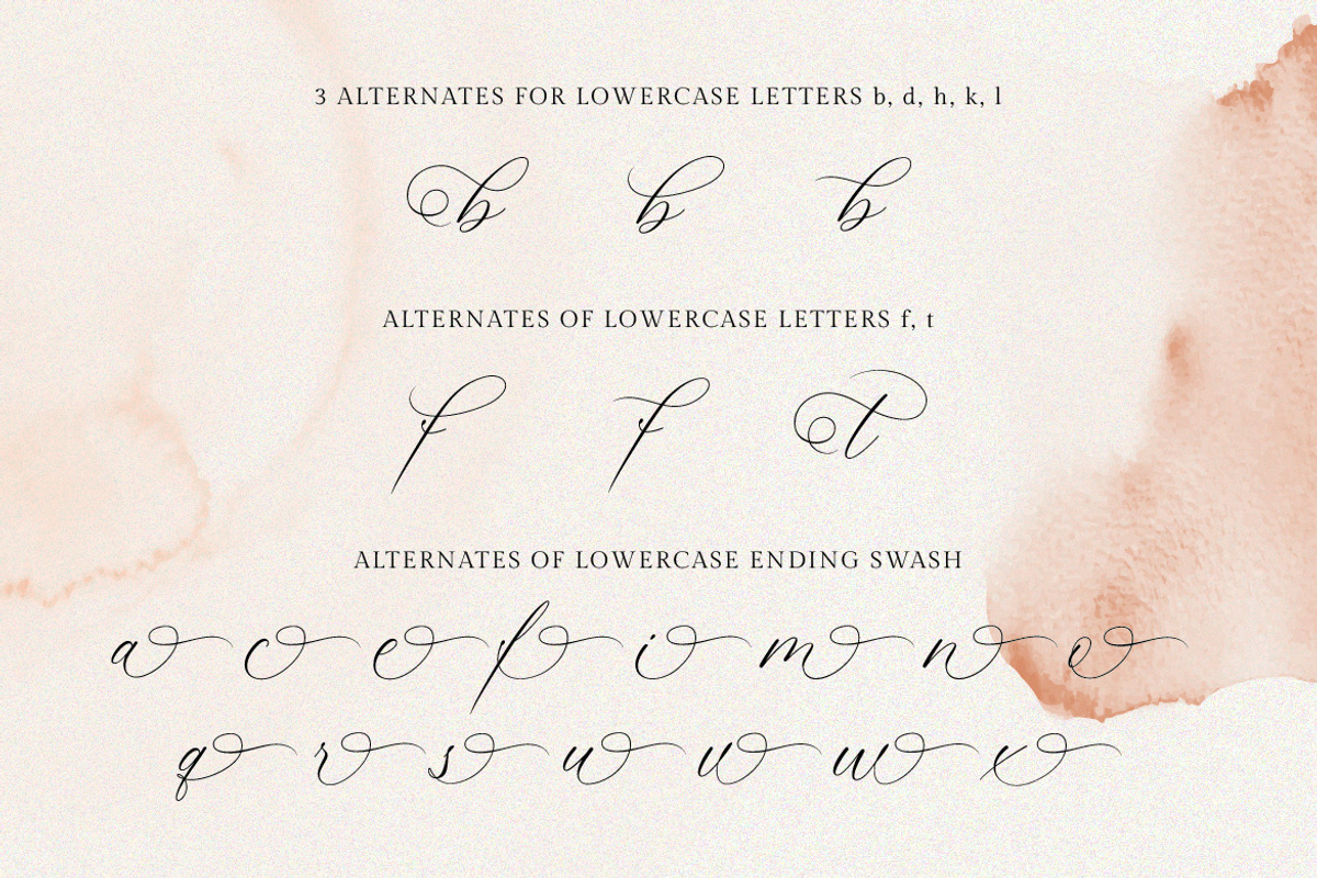 Keukenhof | Modern Calligraphy Font, a Handwritten Font by Ef Studio (Photo 12 of 13)