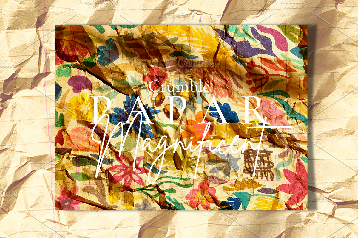 Crumble PAPER | Textured Paper, a Texture Graphic by ArtstudioByKhushbu (Photo 3 of 6)