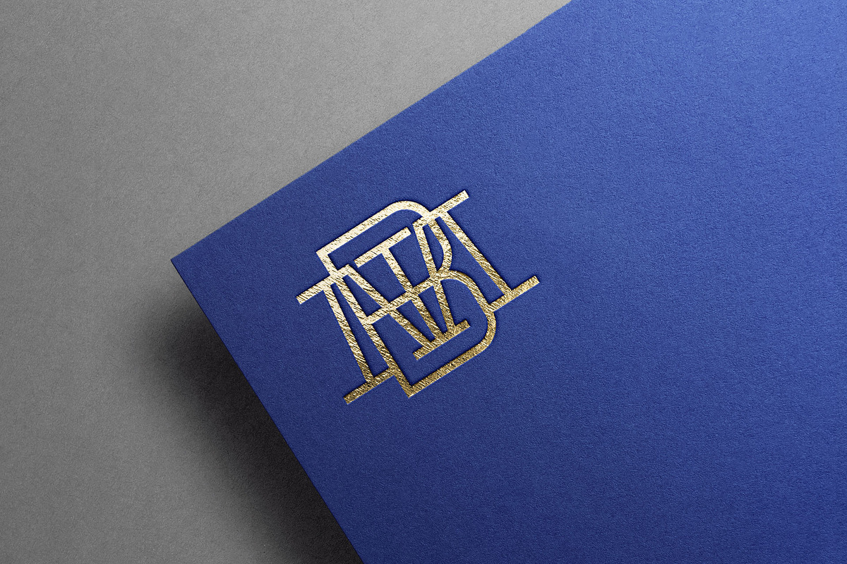 Brandogram Monogram Typeface, a Slab Serif Font by Bogdan Casota (Photo 14 of 22)