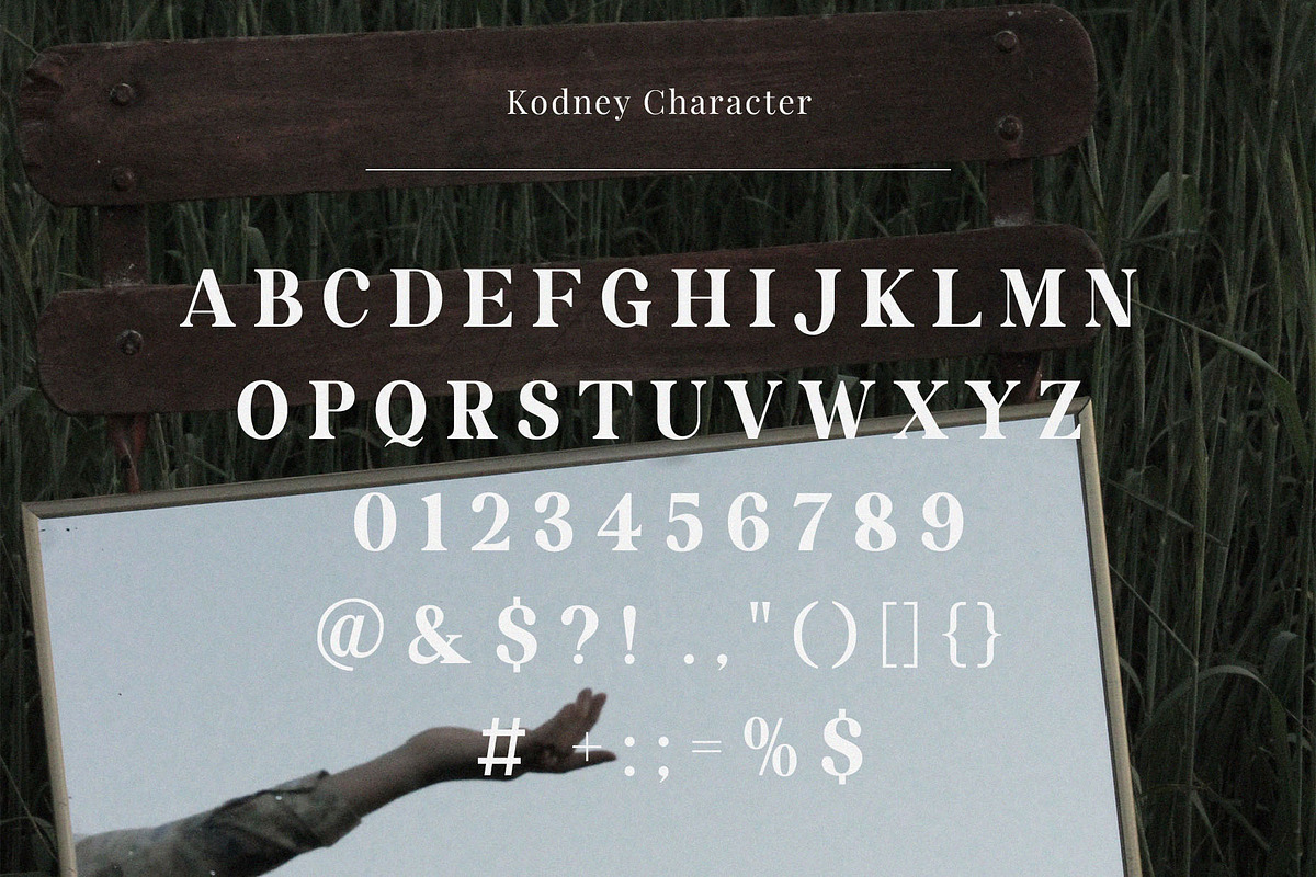 Kodney - Modern Serif Font, a Serif Font by TypeLogue (Photo 4 of 5)