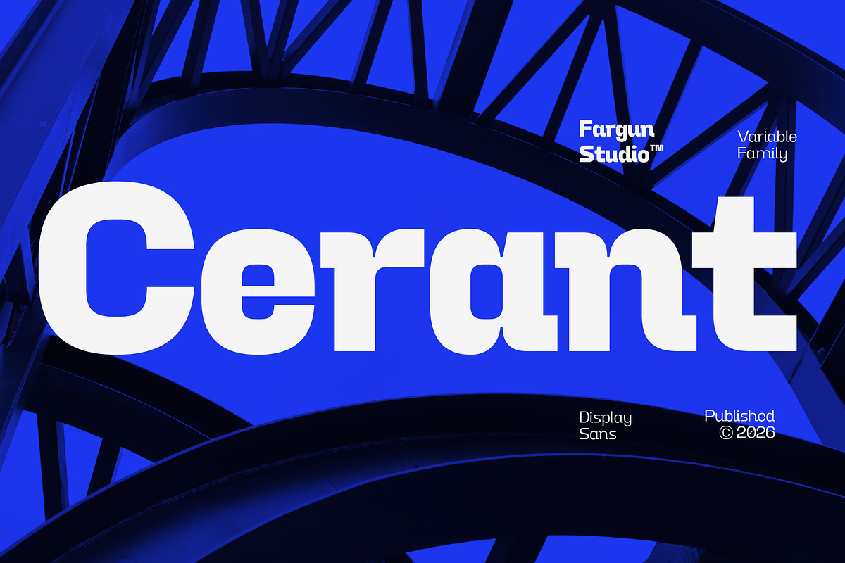 Cerant, a Sans Serif Font by Fargun Studio (Photo 1 of 15)