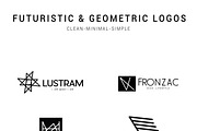 Futuristic & Geometric Logos Bundle, a Branding & Logo Template by AN Productions (Thumbnail 5 of 47)