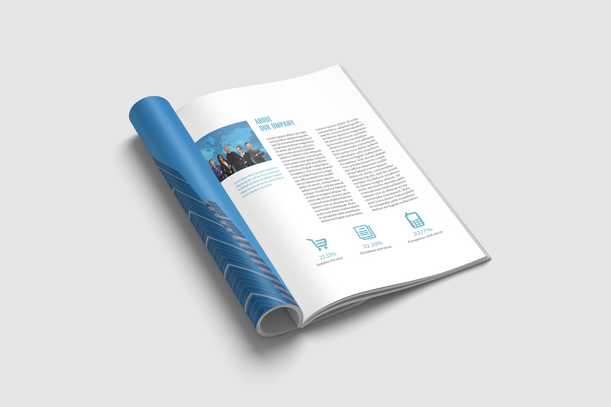 Business Brochure Template, a Brochure Template by Template Shop (Photo 2 of 8)